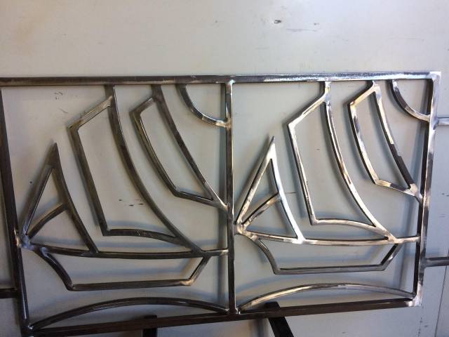 Fabrication grille de défense en acier. Modèle Matt
